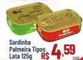 Max Atacadista Palmeira - sardinha tipos oferta