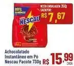 Max Atacadista Nescau - achocolatado instantâneo em pó pacote oferta