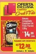 Max Atacadista De - batata congelada easychef ok fries pacote oferta