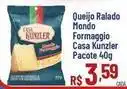 Max Atacadista Kunzler - queijo ralado formaggio oferta