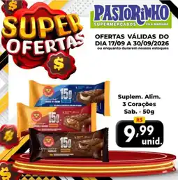 Supermercado Pastorinho Suplem. Alim. 3 Corações oferta