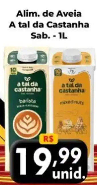 Alim. de Aveia A tal da Castanha Sab.
