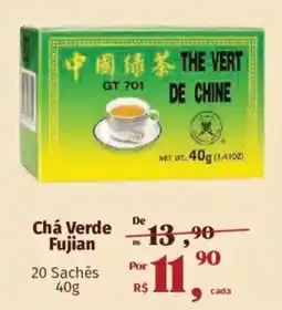 Supermercados Mateus Chá Verde Fujian oferta