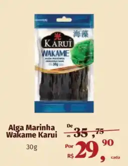 Supermercados Mateus Alga Marinha Wakame Karui oferta