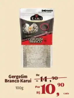 Supermercados Mateus Gergelim branco karui oferta