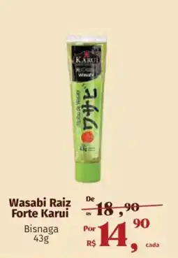 Supermercados Mateus Wasabi Raiz Forte Karui oferta