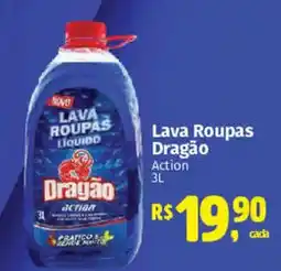 Supermercados Mateus Lava Roupas Dragão oferta