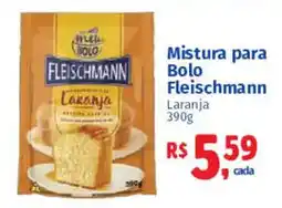 Supermercados Mateus Mistura para Bolo Fleischmann Laranja oferta