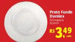 Supermercados Mateus Prato Fundo Duralex Primavera oferta