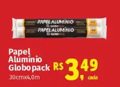Supermercados Mateus Papel Aluminio Globo pack oferta