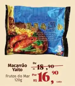 Supermercados Mateus Macarrão Yaito oferta