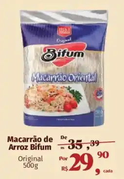 Supermercados Mateus Macarrão de Arroz Bifum Original oferta