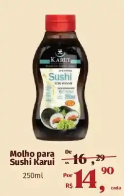 Supermercados Mateus Molho para Sushi Karui oferta