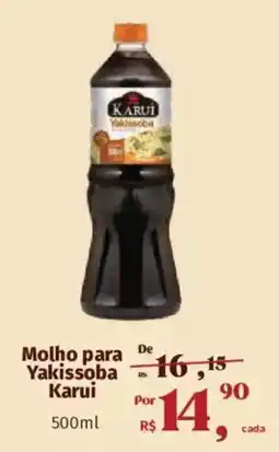 Supermercados Mateus Molho para Yakissoba Karui oferta