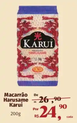 Supermercados Mateus Macarrão Harusame Karui oferta