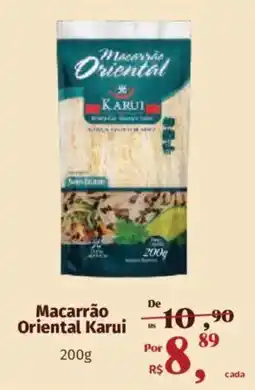 Supermercados Mateus Macarrão oriental karui oferta