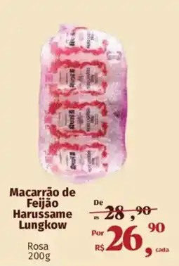 Supermercados Mateus Macarrão de Feijão Harussame Lungkow oferta