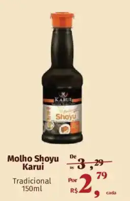 Supermercados Mateus Molho Shoyu Karui Tradicional oferta