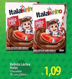 Atacadão Italac - bebida láctea chocolate tp com oferta