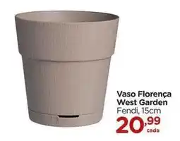 Carrefour Garden - vaso florença west oferta