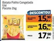 Tenda Atacado Uai - batata palito congelada oferta