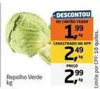Tenda Atacado Repolho verde oferta