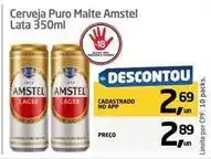Tenda Atacado Amstel - cerveja puro malte lata oferta