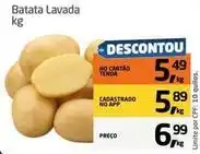 Tenda Atacado Batata lavada oferta