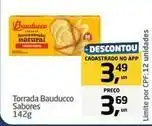 Tenda Atacado Bauducco - torrada sabores oferta