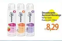 Atacadão Monange - desodorante aerossol oferta