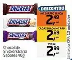 Tenda Atacado Snickers - chocolate oferta