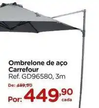 Carrefour Carrefour - ombrelone de aço oferta