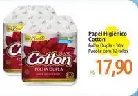 Atacadão Cotton - papel higiênico oferta