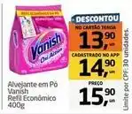 Tenda Atacado Vanish - alvejante em pó refil economico oferta