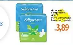 Atacadão Sempre livre - absorvente adapt oferta