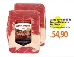 Atacadão Maturatta - carne bovina filé de costela resfriada oferta