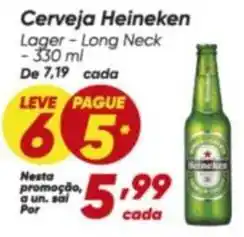 Dia Heineken - cerveja oferta