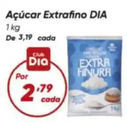 Dia Dia - açúcar extrafino oferta