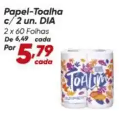 Dia Dia - papel-toalha oferta