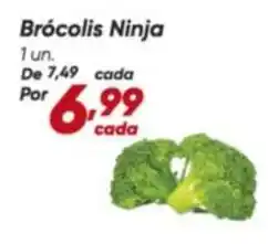 Dia Ninja - brócolis ninja oferta