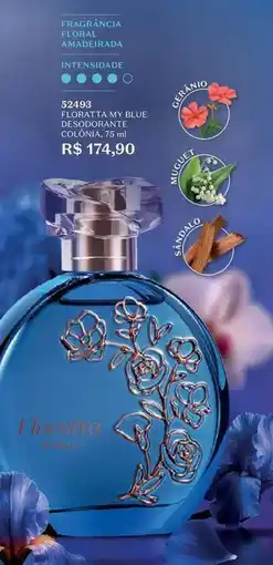 O Boticário Floratta - bloqueador solar oferta