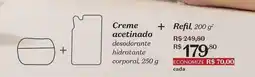 O Boticário Creme acetinado oferta
