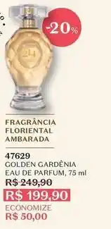 O Boticário Golden - fragrância floriental oferta