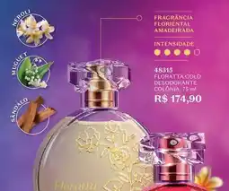 O Boticário Floratta - gold desodorante colônia oferta
