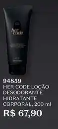 O Boticário Loção desodorante hidratante corporal oferta