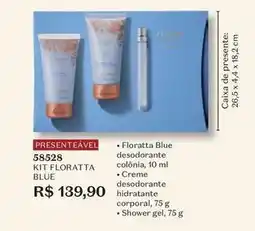 O Boticário Floratta - kit blue oferta