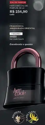 O Boticário De - eau de parfum oferta