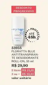 O Boticário Floratta - blue antitranspiran te desodorante roll-on oferta