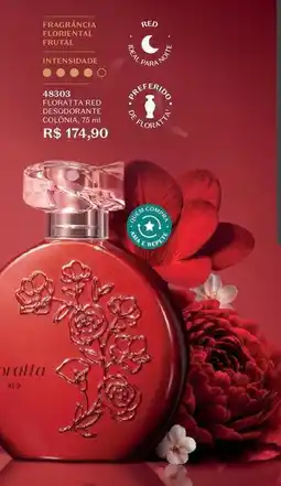 O Boticário Floratta - aromatica red escritorio oferta