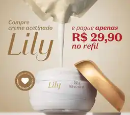 O Boticário Lily - e pague apenas no refil oferta